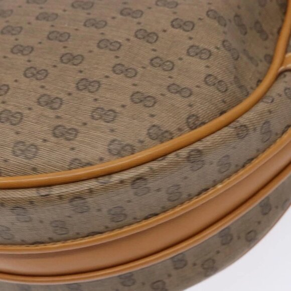 GUCCI Micro GG Supreme Shoulder Bag PVC Beige Gold 007 115 5575 Auth ki5921 - Picture 4 of 16